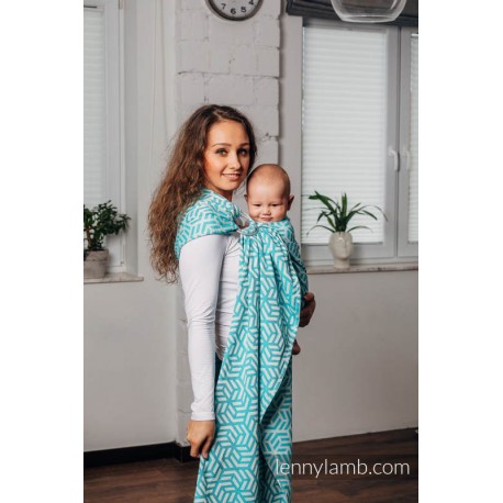 Sling 1,80 - Vasic line Apatite- 100% coton 220 gsm